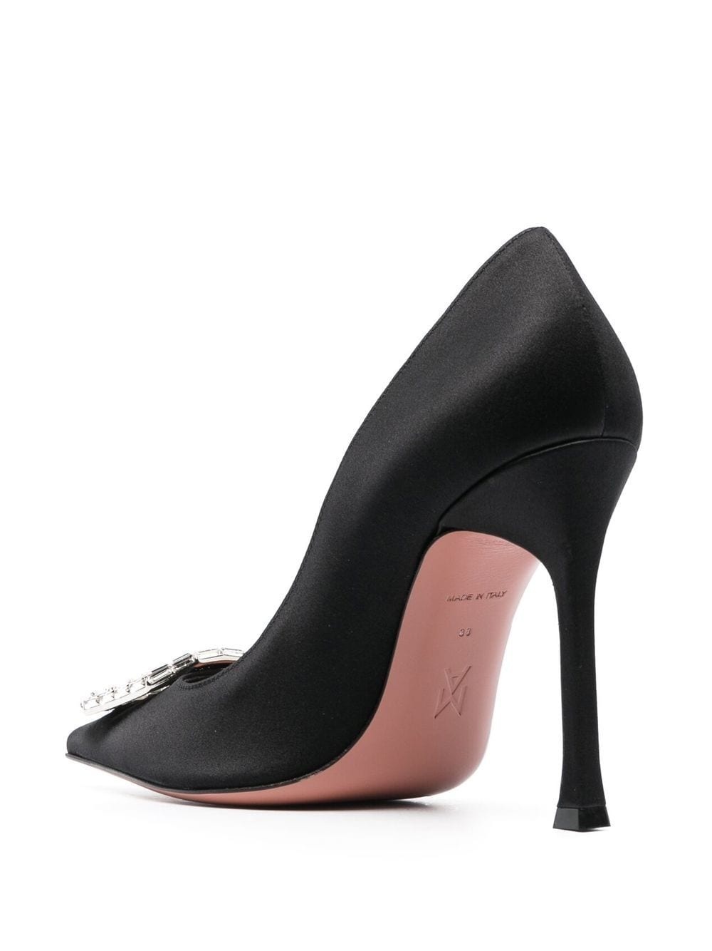 Camelia crystal-embellished 105mm pumps - 3