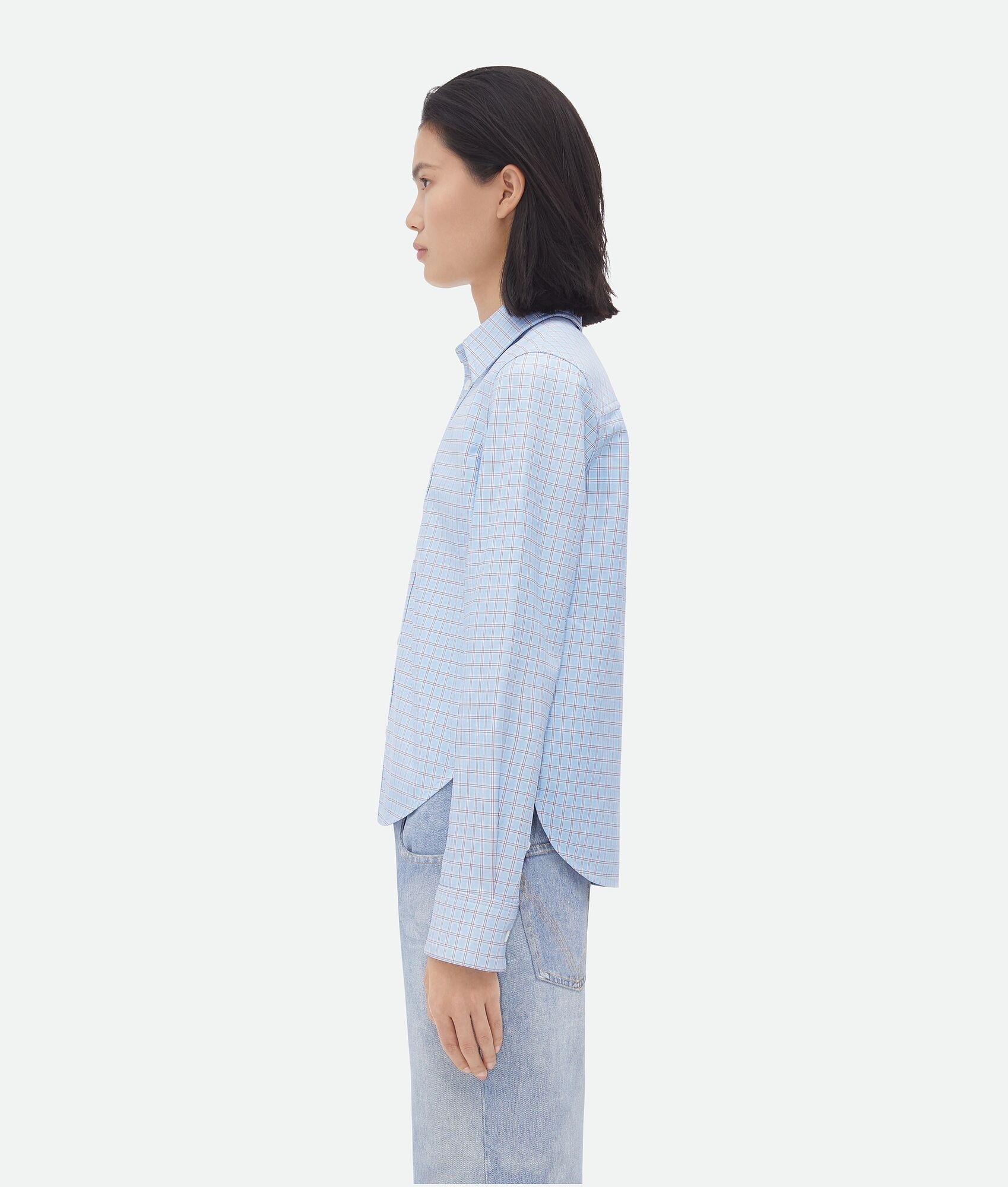 Printed Leather Check Shirt - 2