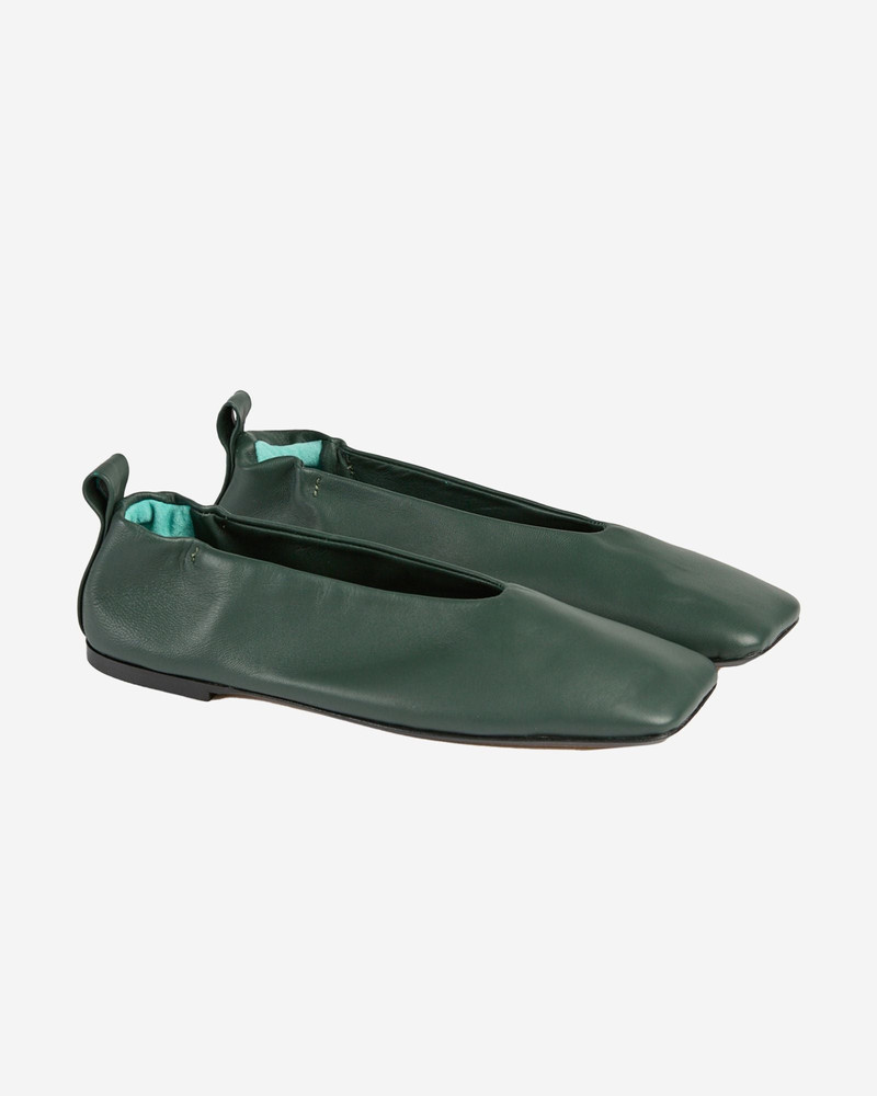 SLOWEAR Leather ballet pumps outlook