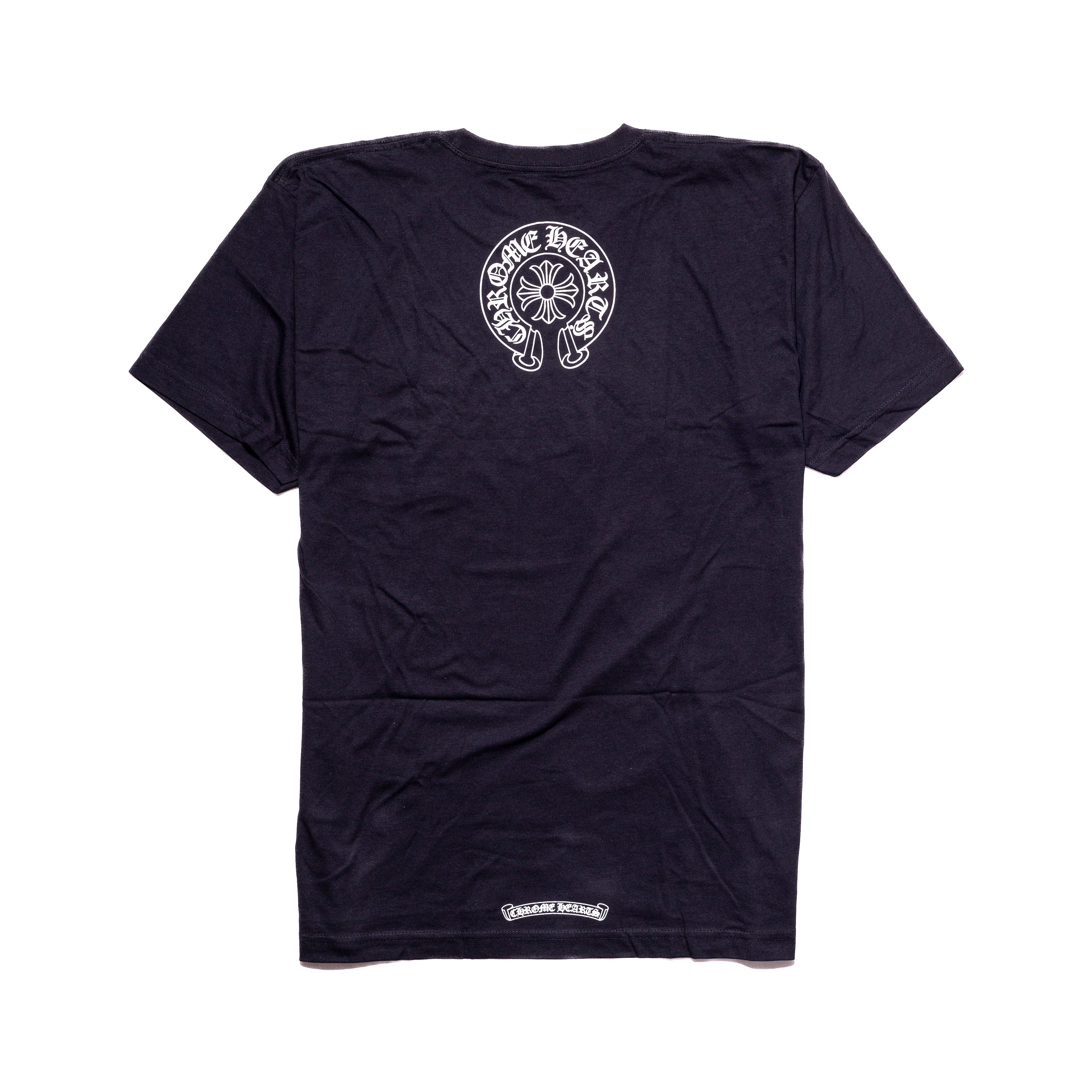 Chrome Hearts Crewneck Logo T-Shirt Black - 2