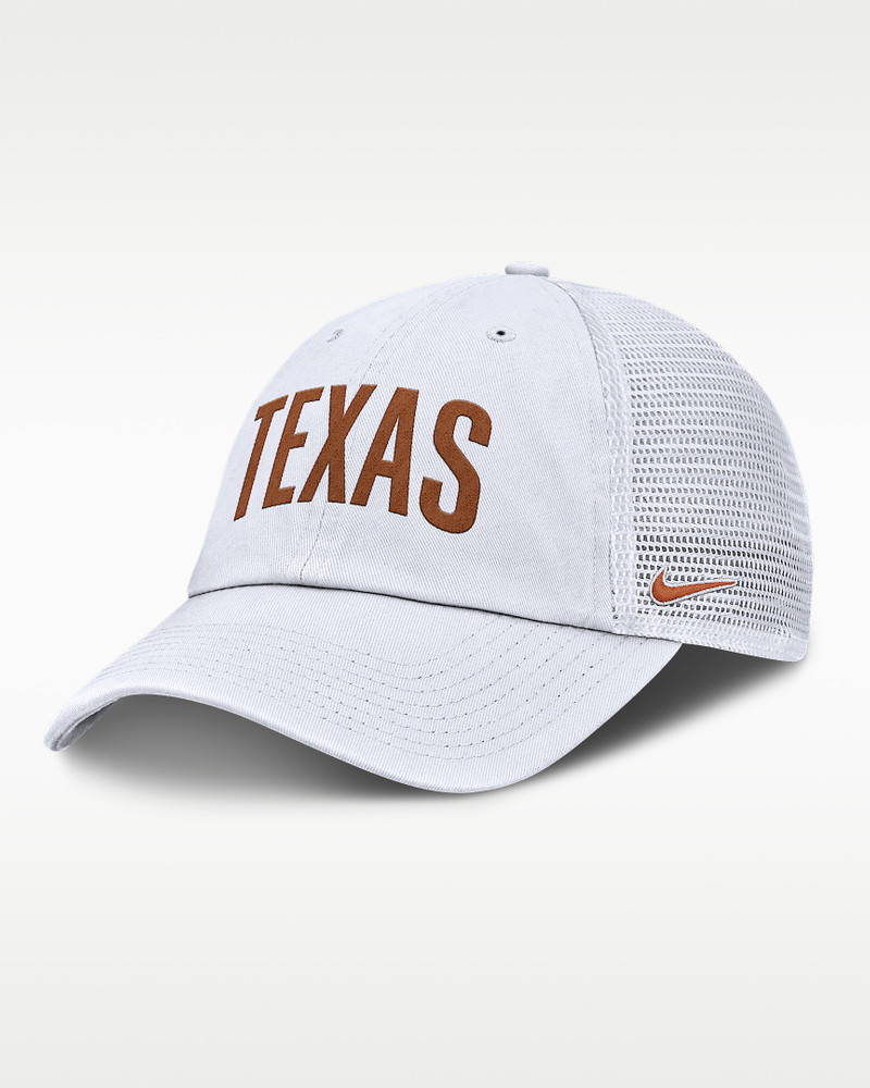 Texas Primetime Campus Club Men's Nike College Trucker Adjustable Hat 1
