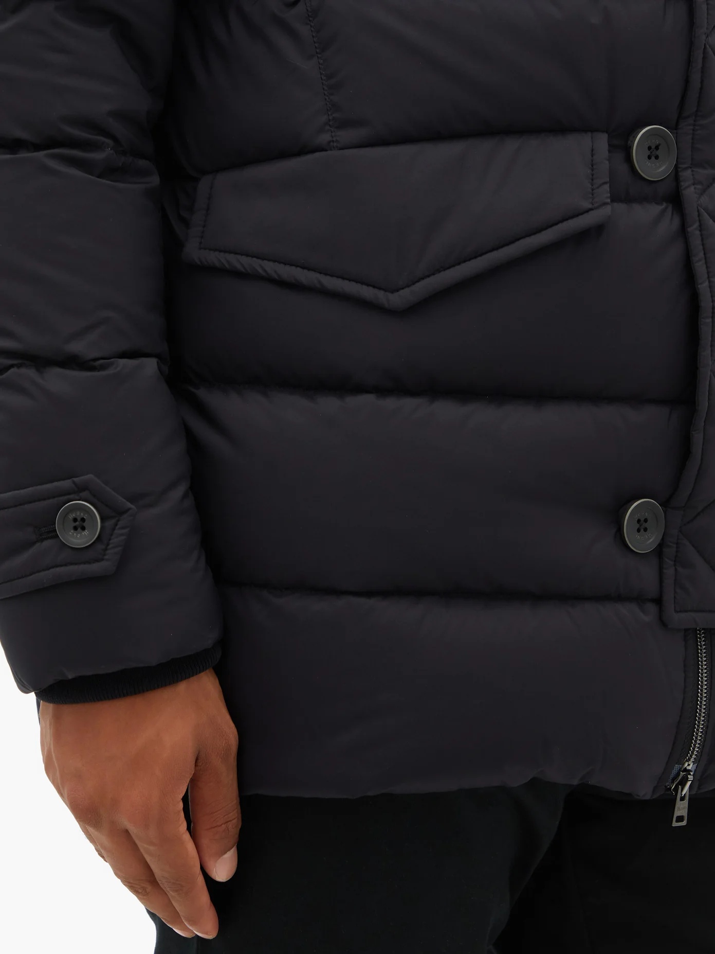 Legend quilted down coat - 4