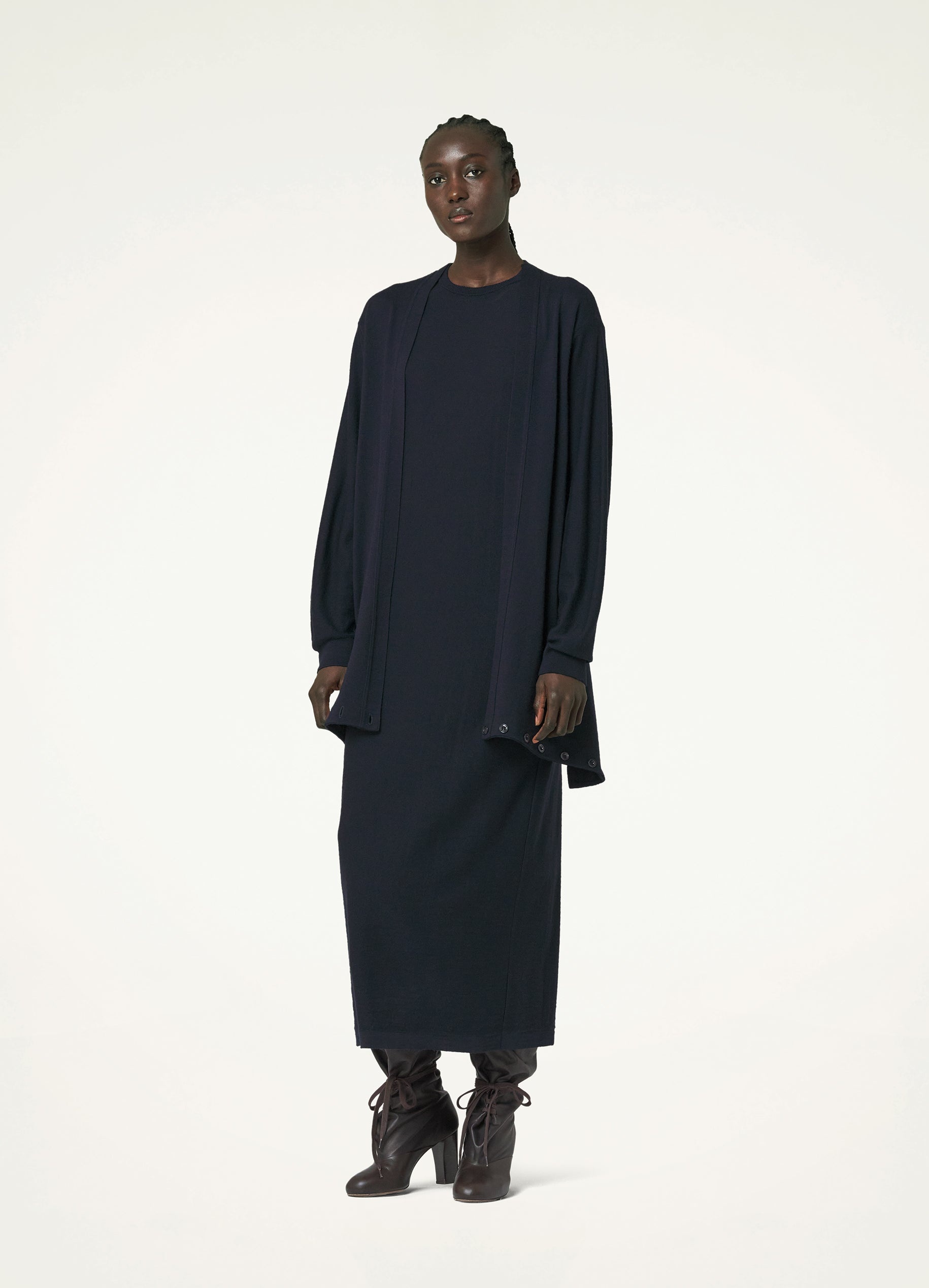 TWISTED TROMPE L'ŒIL DRESS - 4
