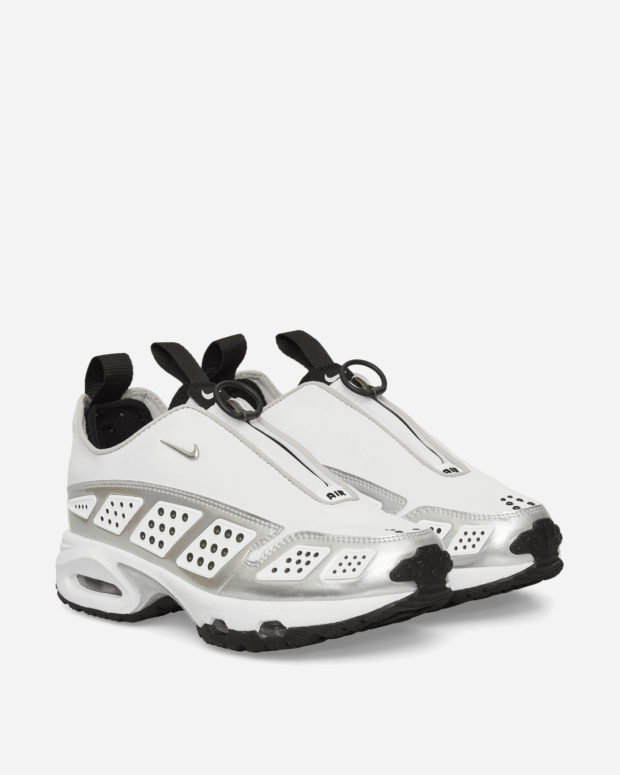 Women's Air Max SNDR Sneakers White / Black / Metallic Silver - 2