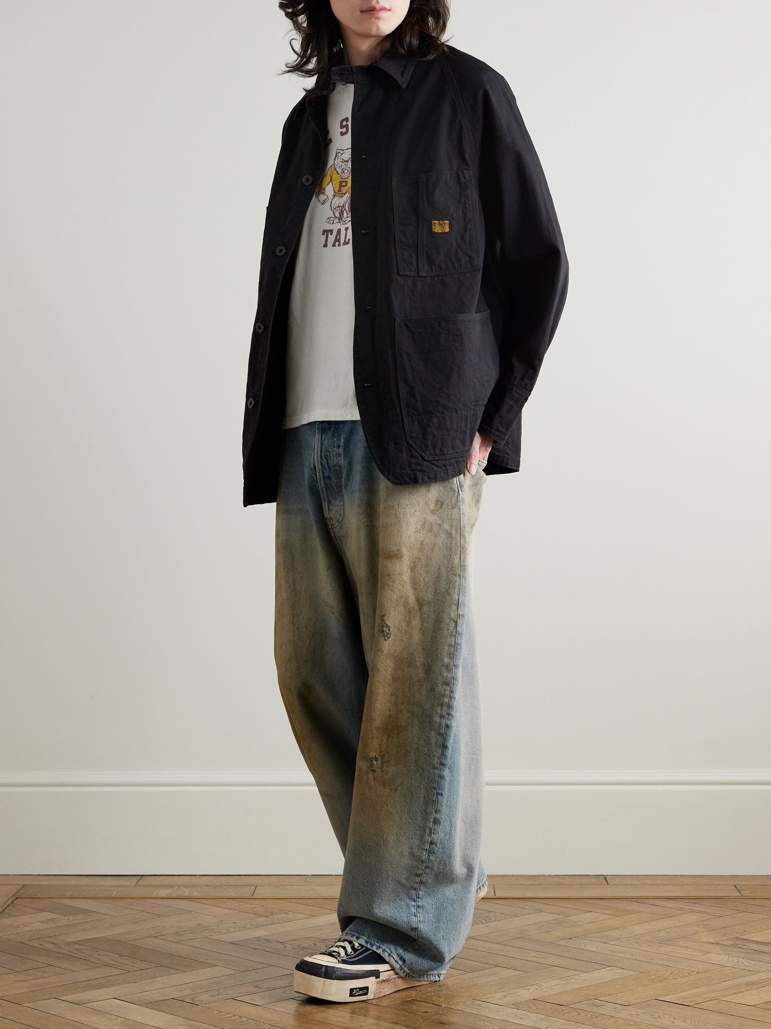 Cactus Cotton-Twill Jacket Black - 2