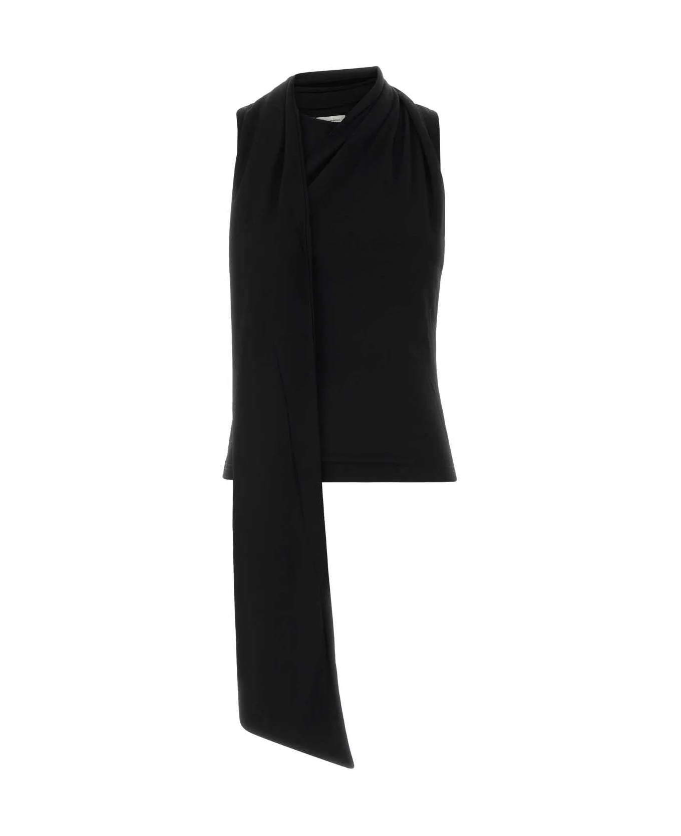 Black Jersey Top - 1