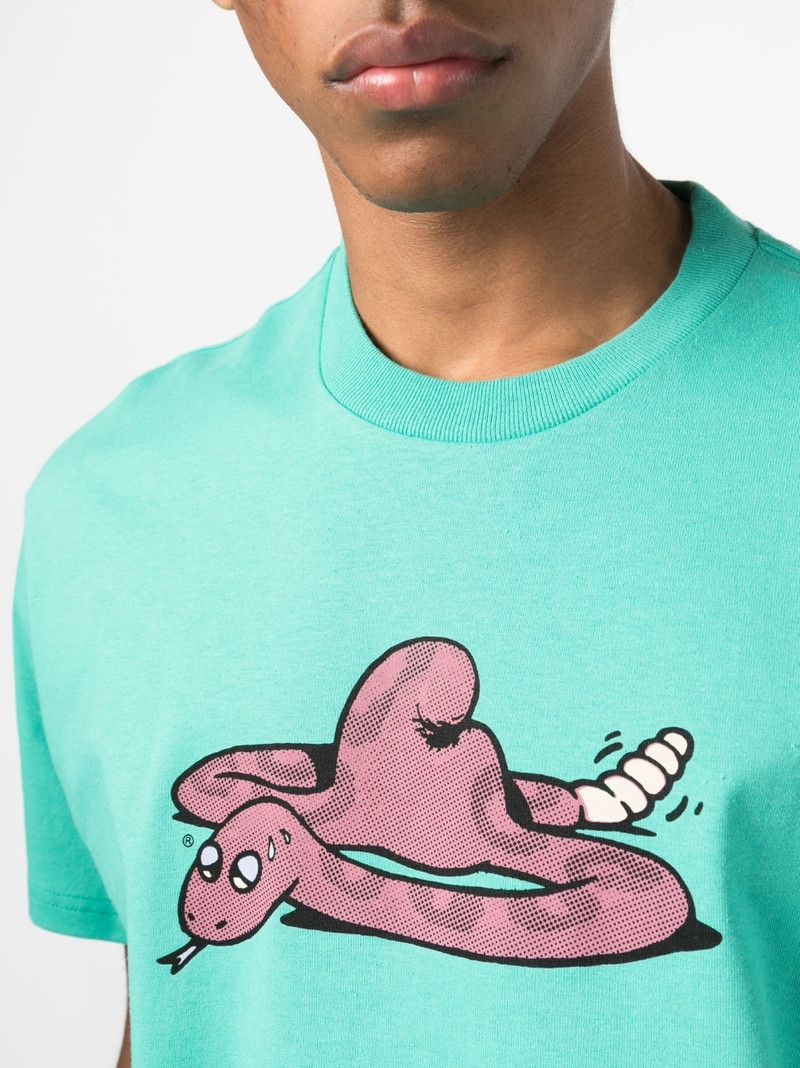 graphic-print short-sleeved T-shirt 5