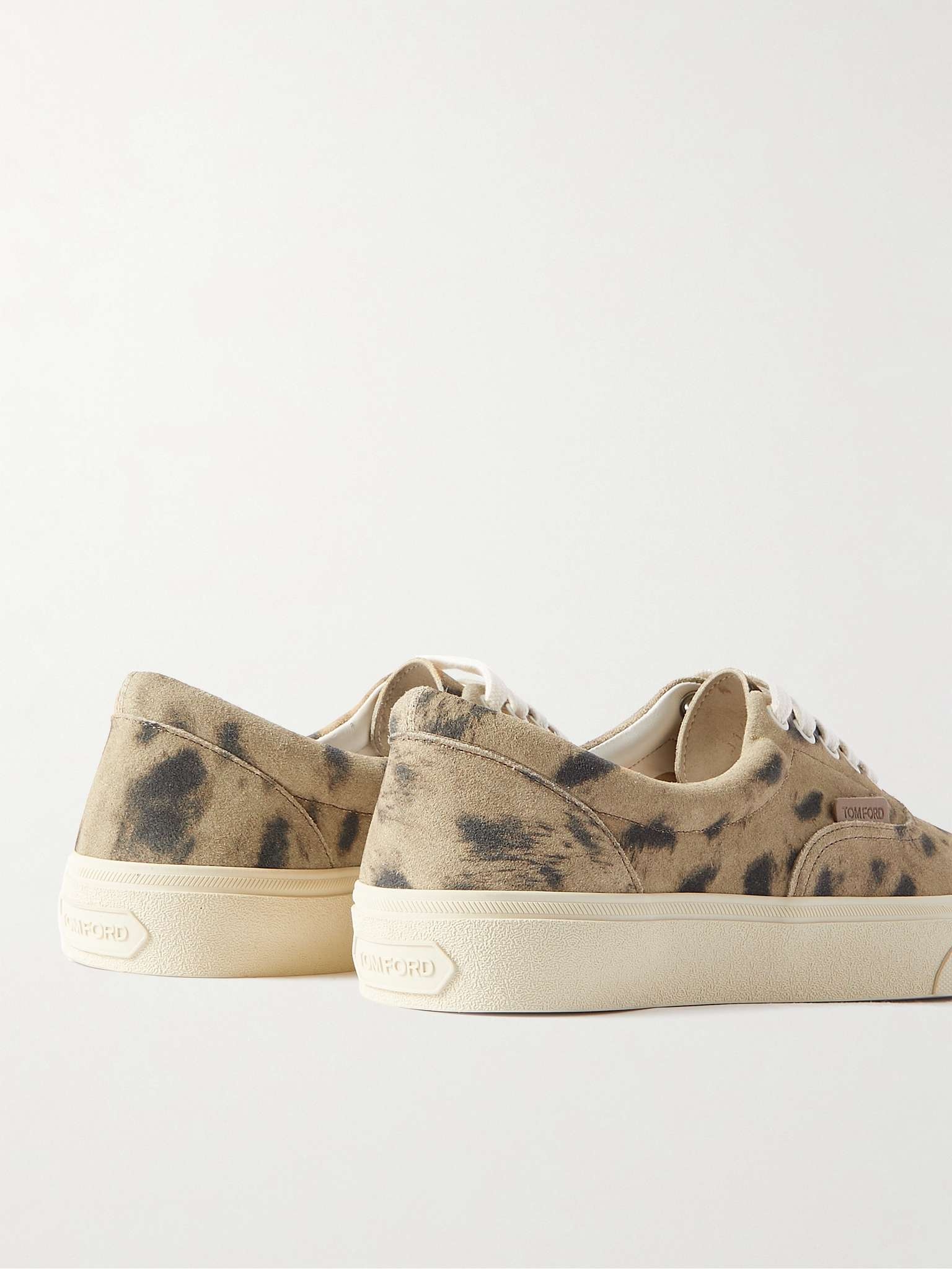 Jude Cheetah-Print Suede Sneakers - 5
