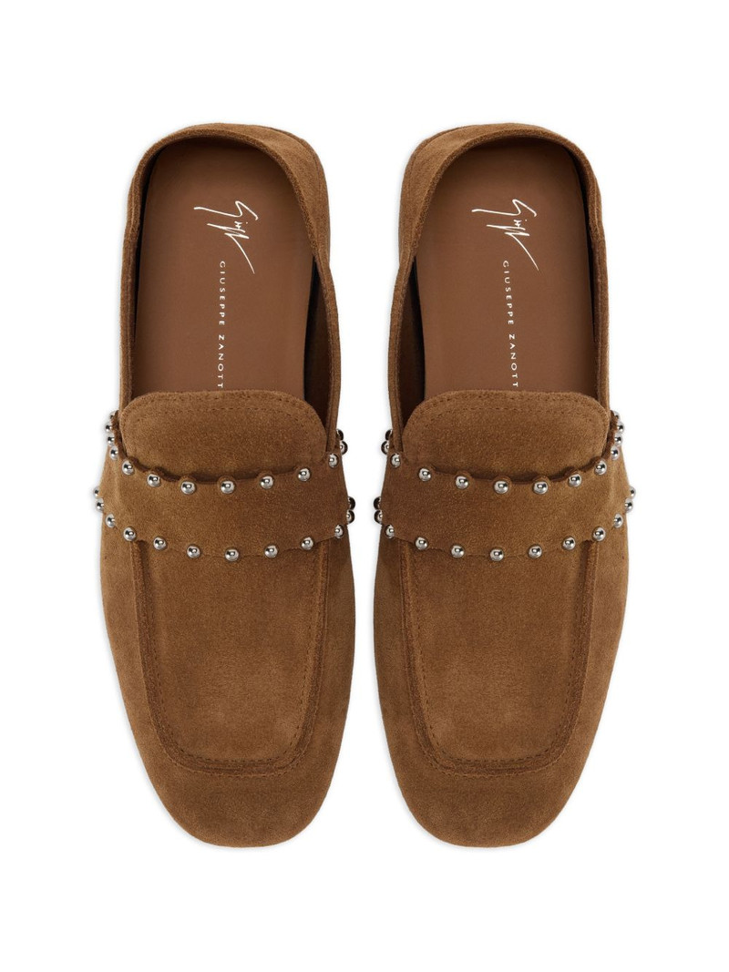 Rupert stud-embellished loafers 4