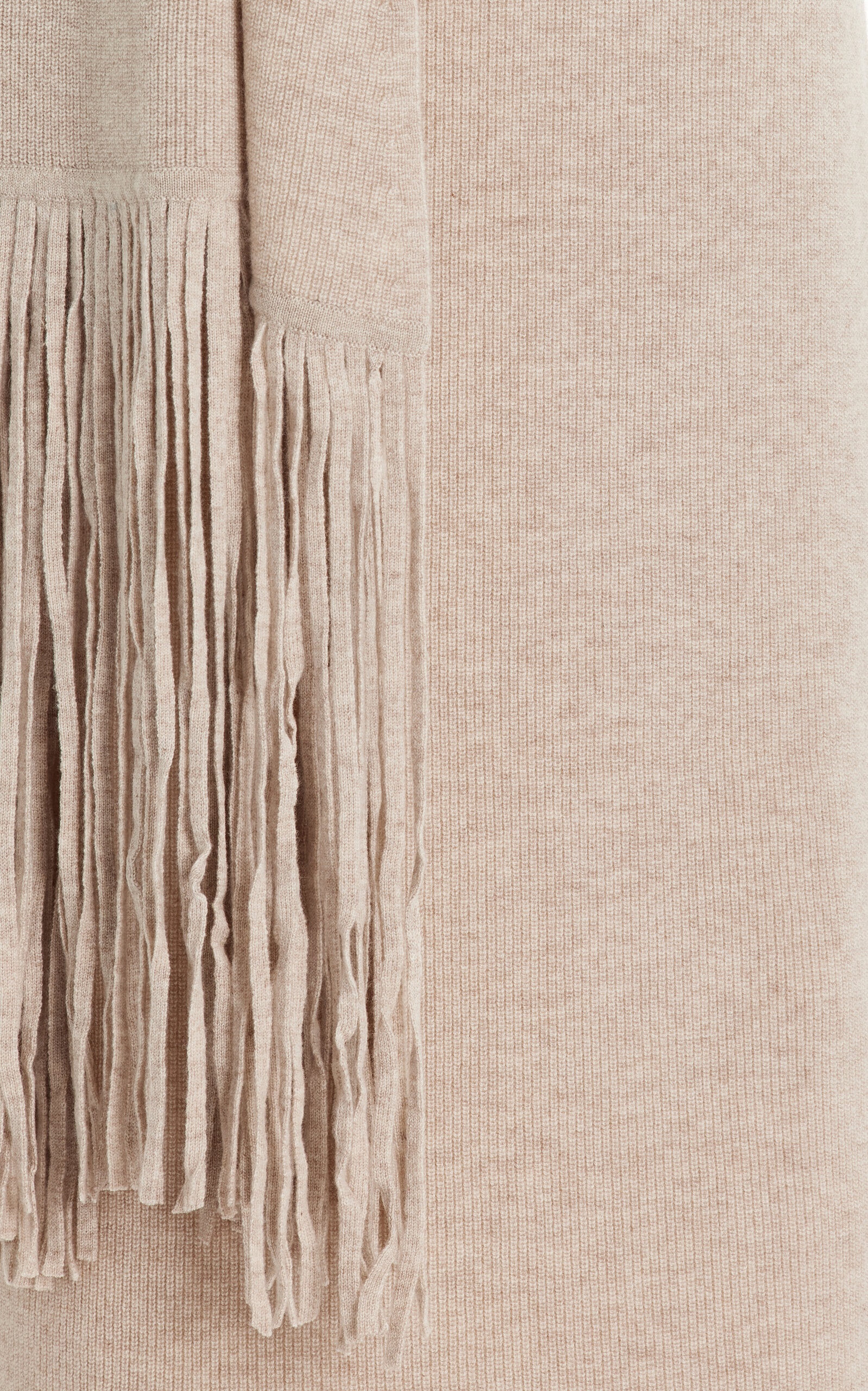 Jorden Scarf-Detailed Wool-Cashmere Midi Dress grey - 5