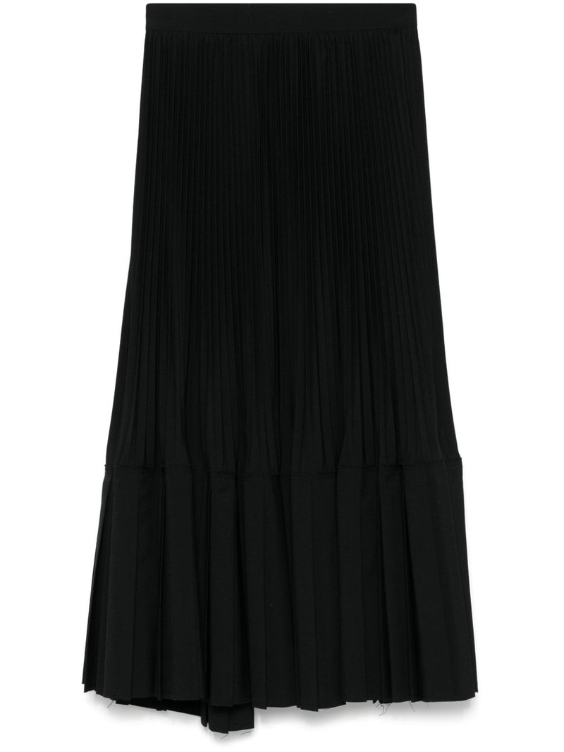 plissé midi skirt 1