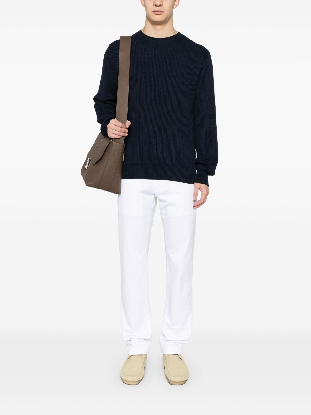 ribbed-knit sweater - 2