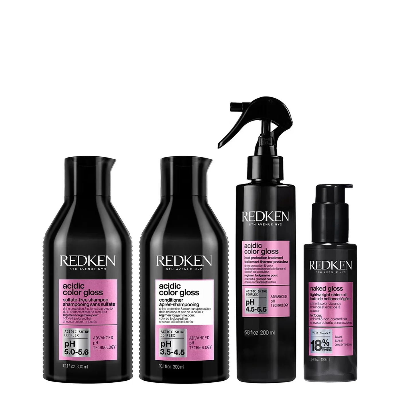 Acidic Color Gloss Shine Bundle - 1