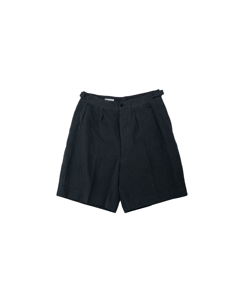 KAPTAIN SUNSHINE Cotton Linen Shorts Anthracite 1