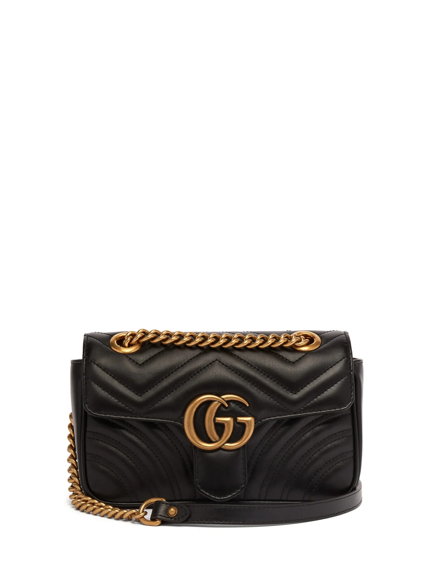 GG Marmont mini quilted-leather cross-body bag - 1