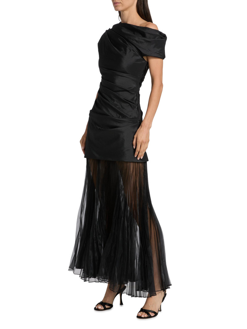 Women's Ammalie Combo Midi-Dress - Black 4