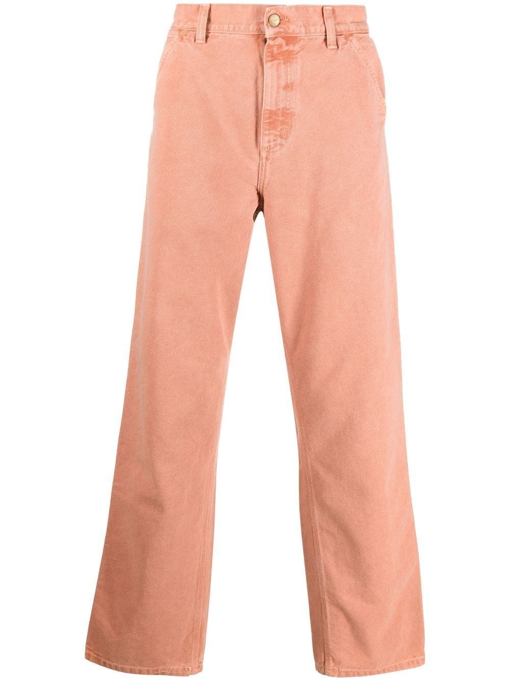 straight-leg cut trousers - 1