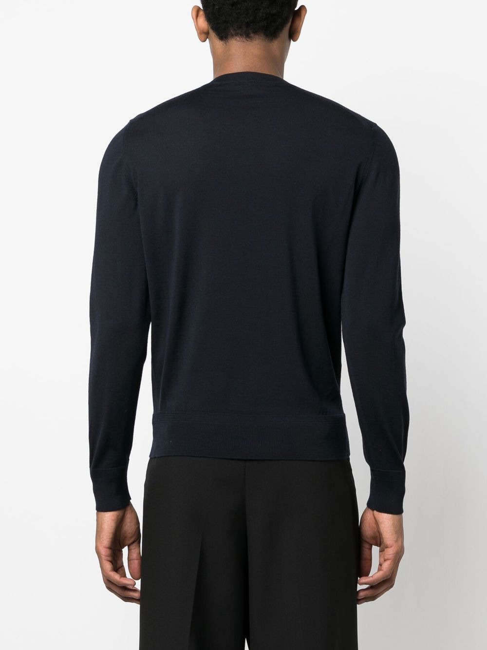 fine-knit wool jumper - 4