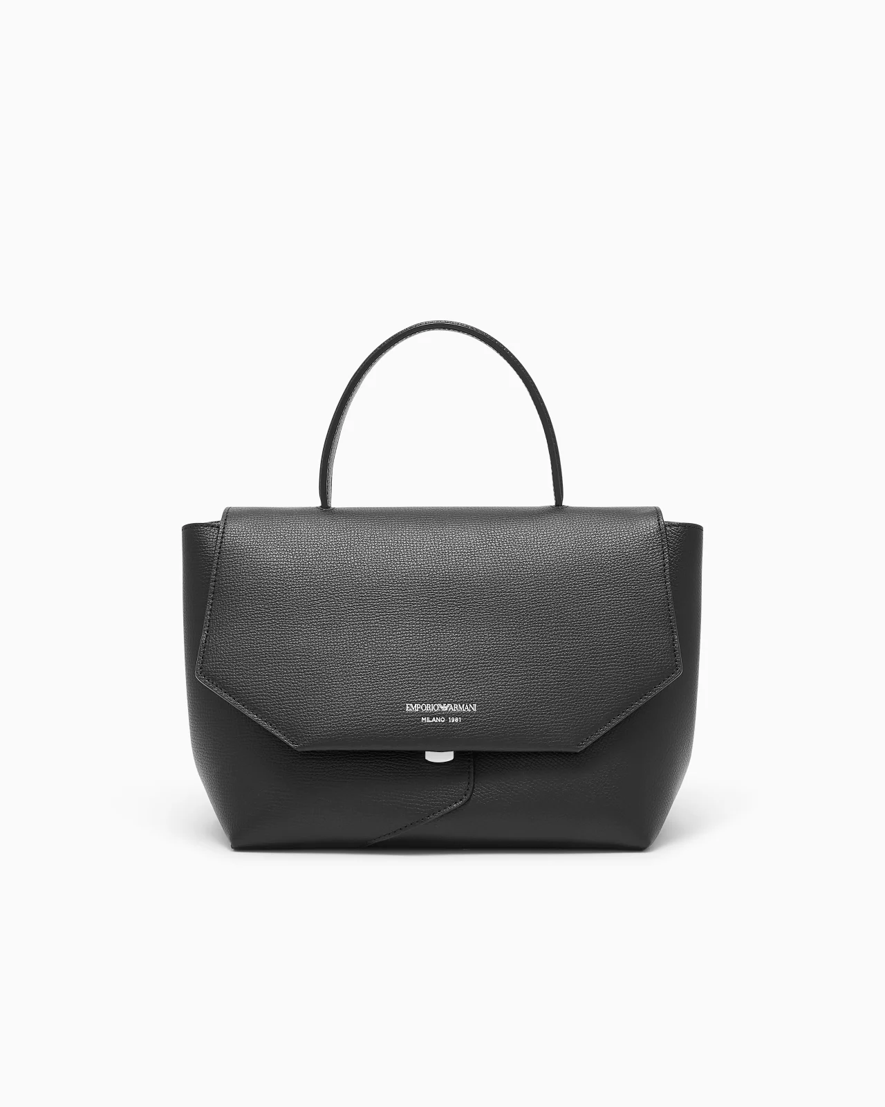 EMPORIO ARMANI 1981 LEATHER HANDBAG - 1