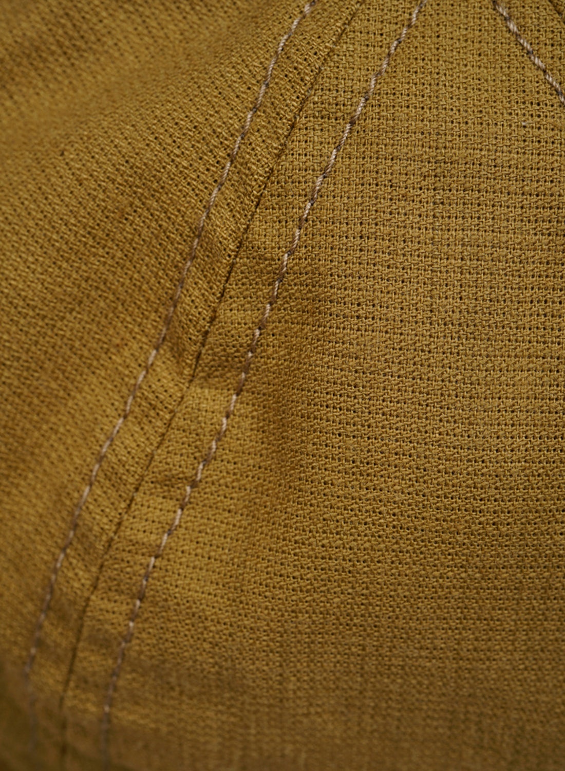 40's US Army Cap Fade Cloth in Khaki - 4
