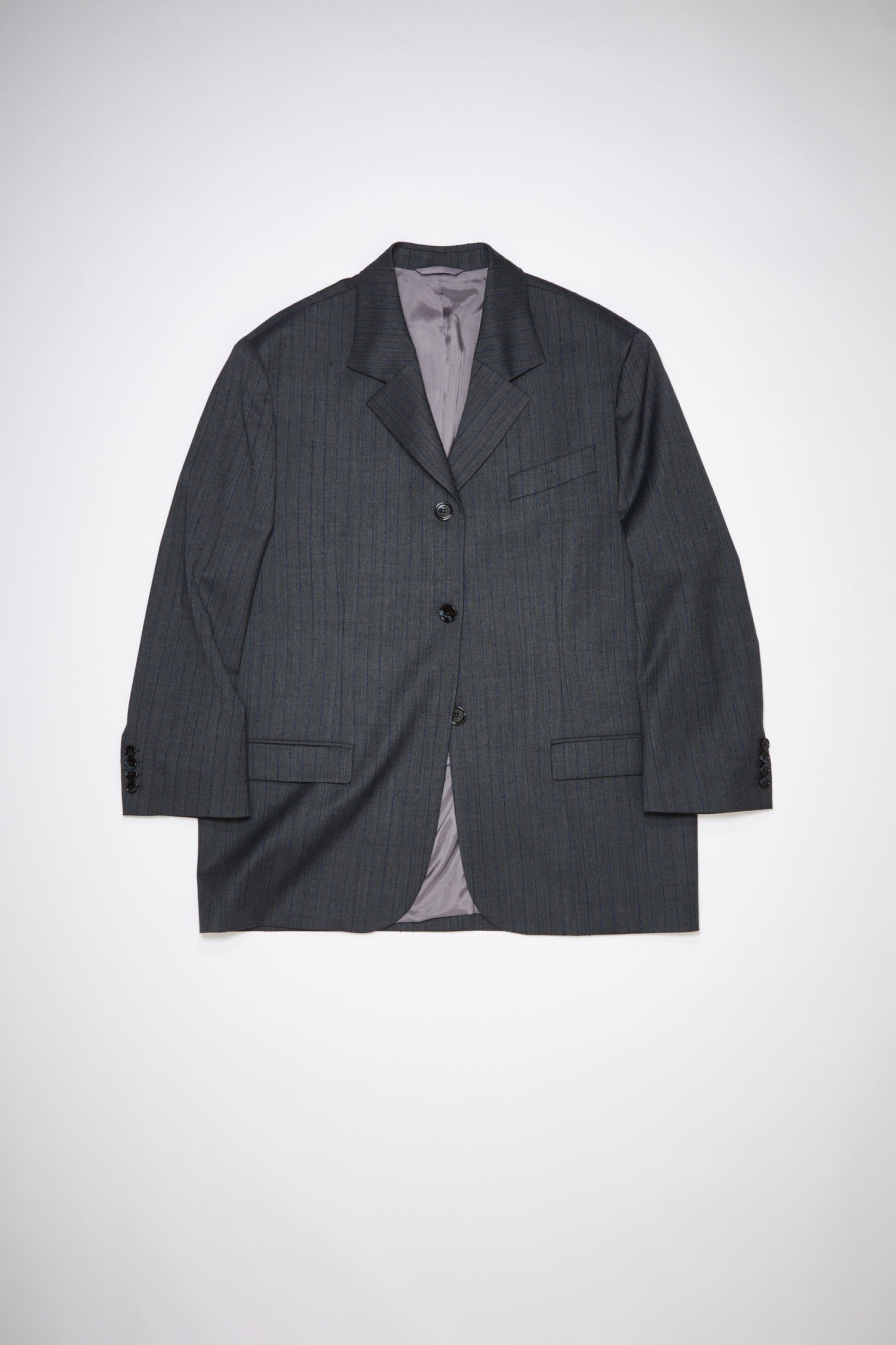 Tailored suit jacket - Charcoal Grey - 1