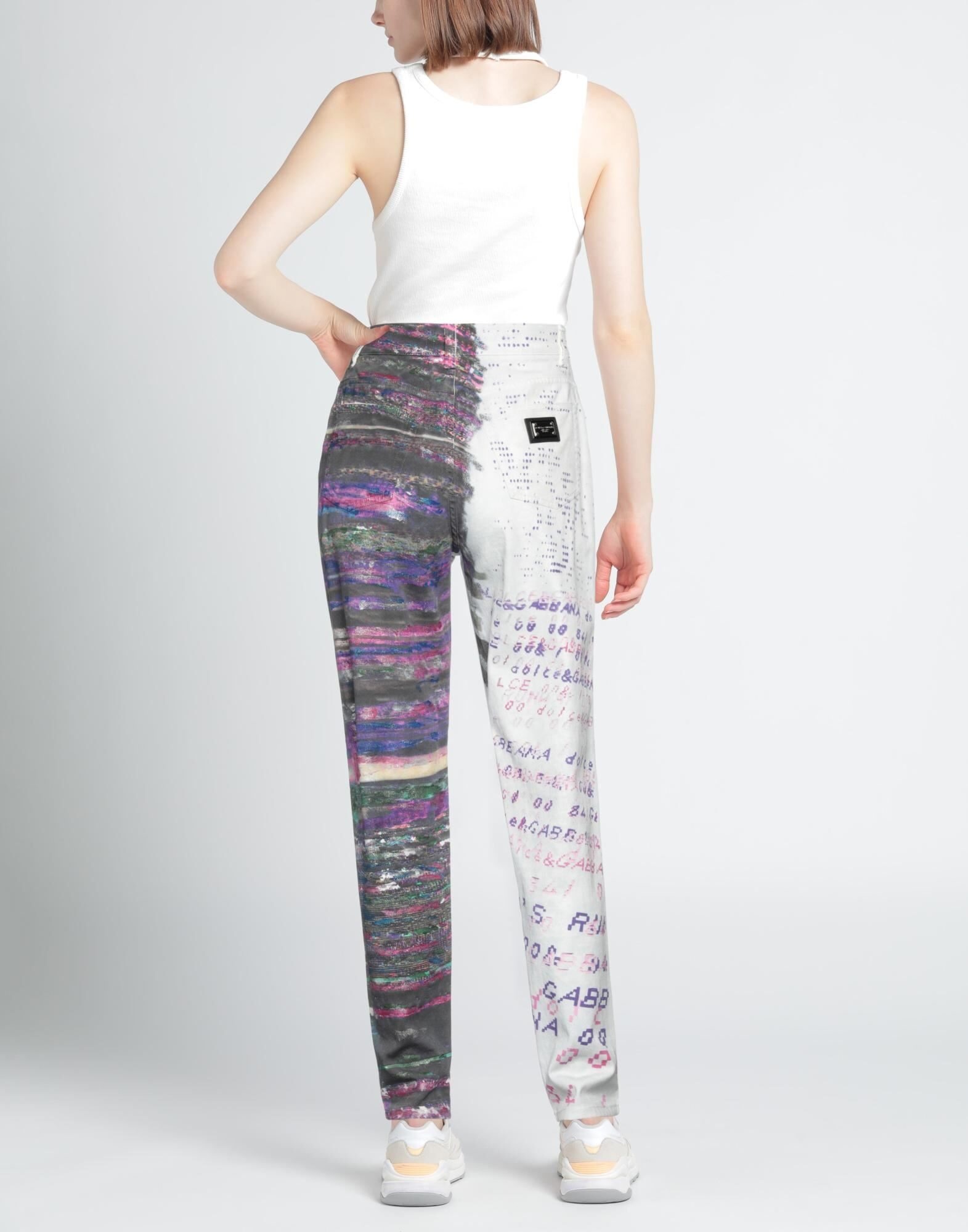 Light grey Women's Denim Pants - 3