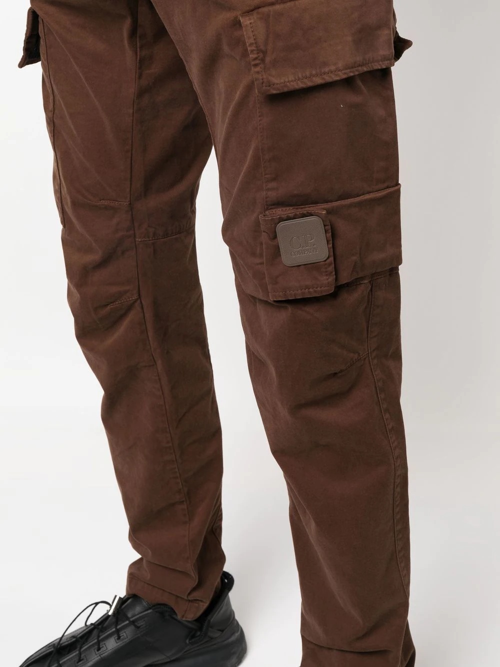 straight cargo-pocket trousers - 5