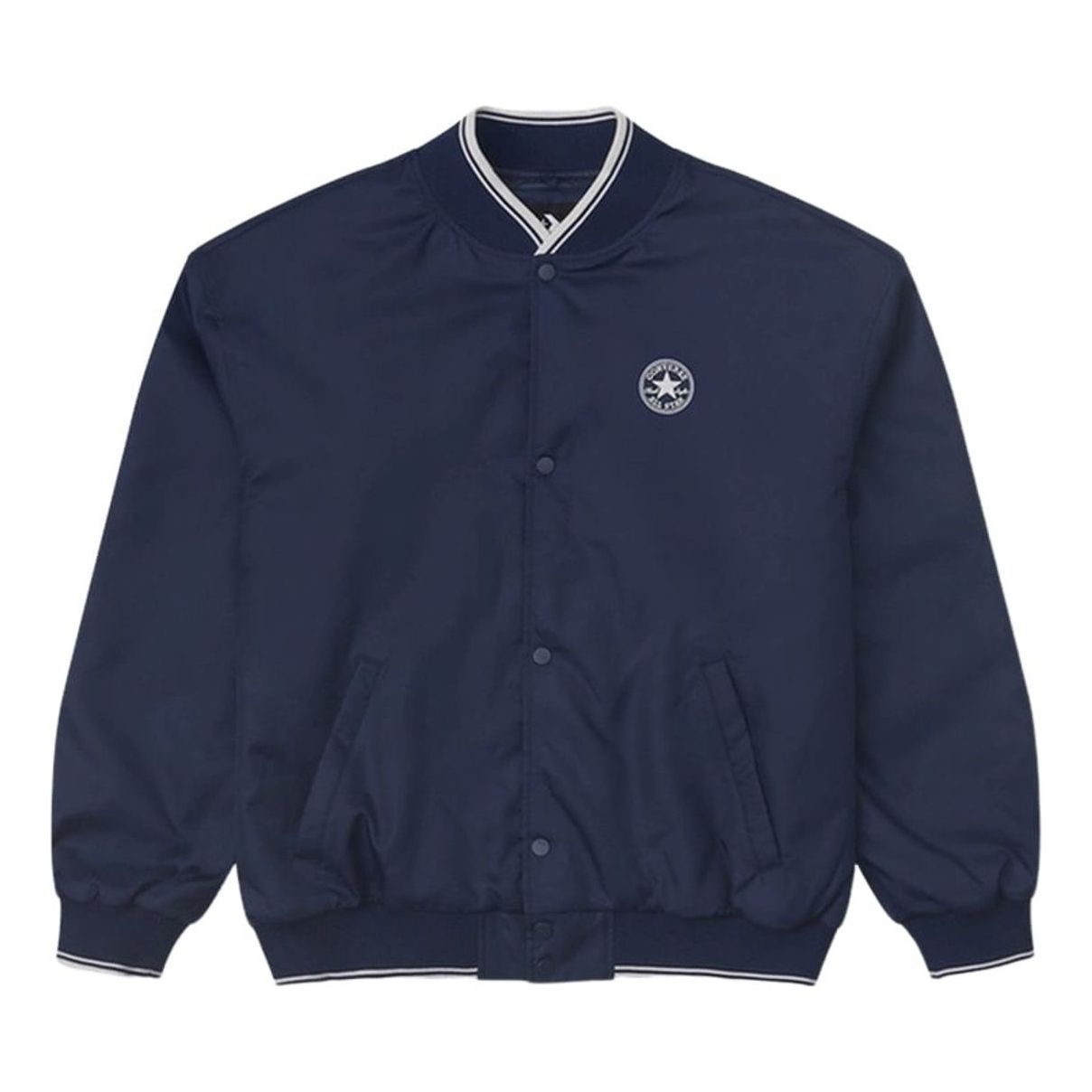 Converse Logo Baseball Jacket 'Navy' 10025987-A02 - 1