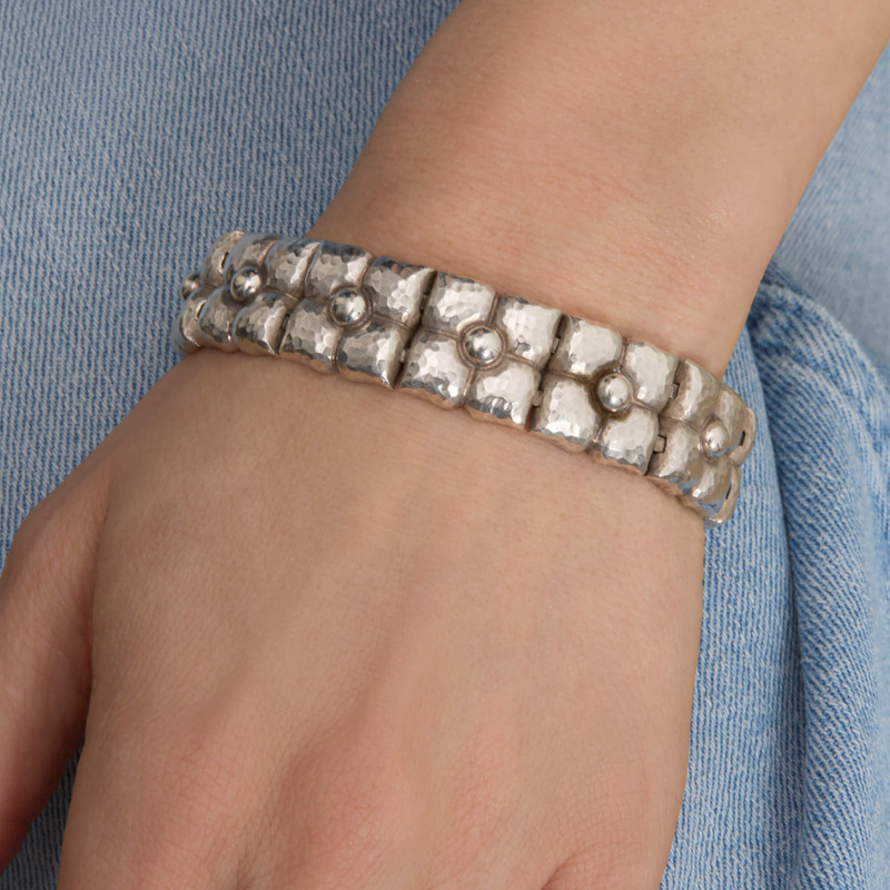 STONE AND STRAND Vintage Silver Bracelet outlook