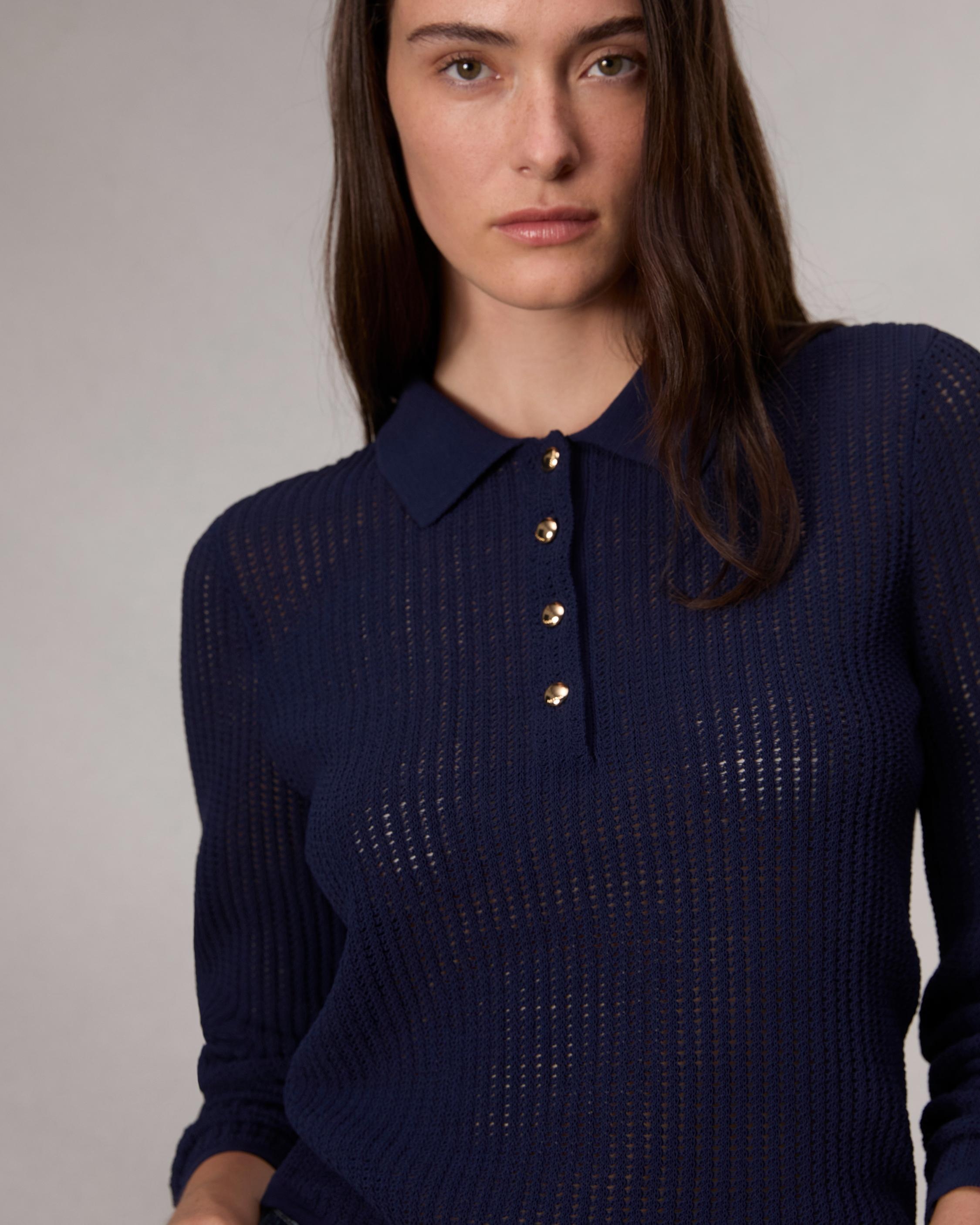 Viola Polo Sweater - 6