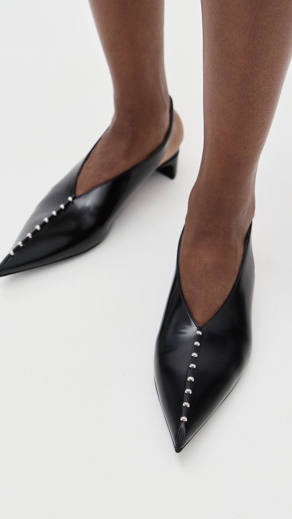 Sling Back Pumps - 2