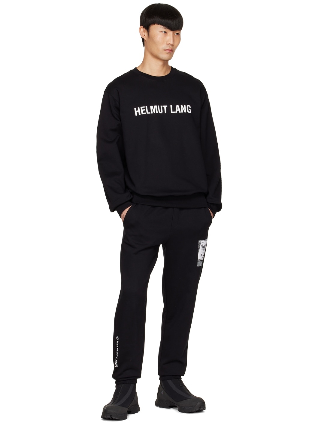 HELMUT LANG｜CREWNECKS (Core LogoCrewneck (L09HM522 UEH) Helmut Lang Core Crewneck | WWW.HELMUTLANG.COM