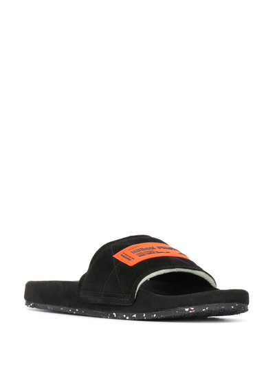 Heron Preston Sponge logo slides outlook