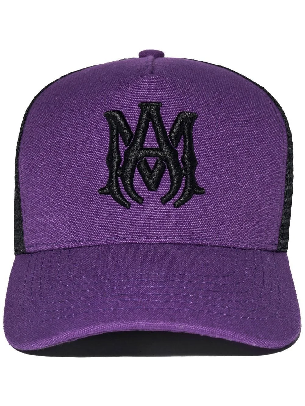 logo-patch trucker cap - 1
