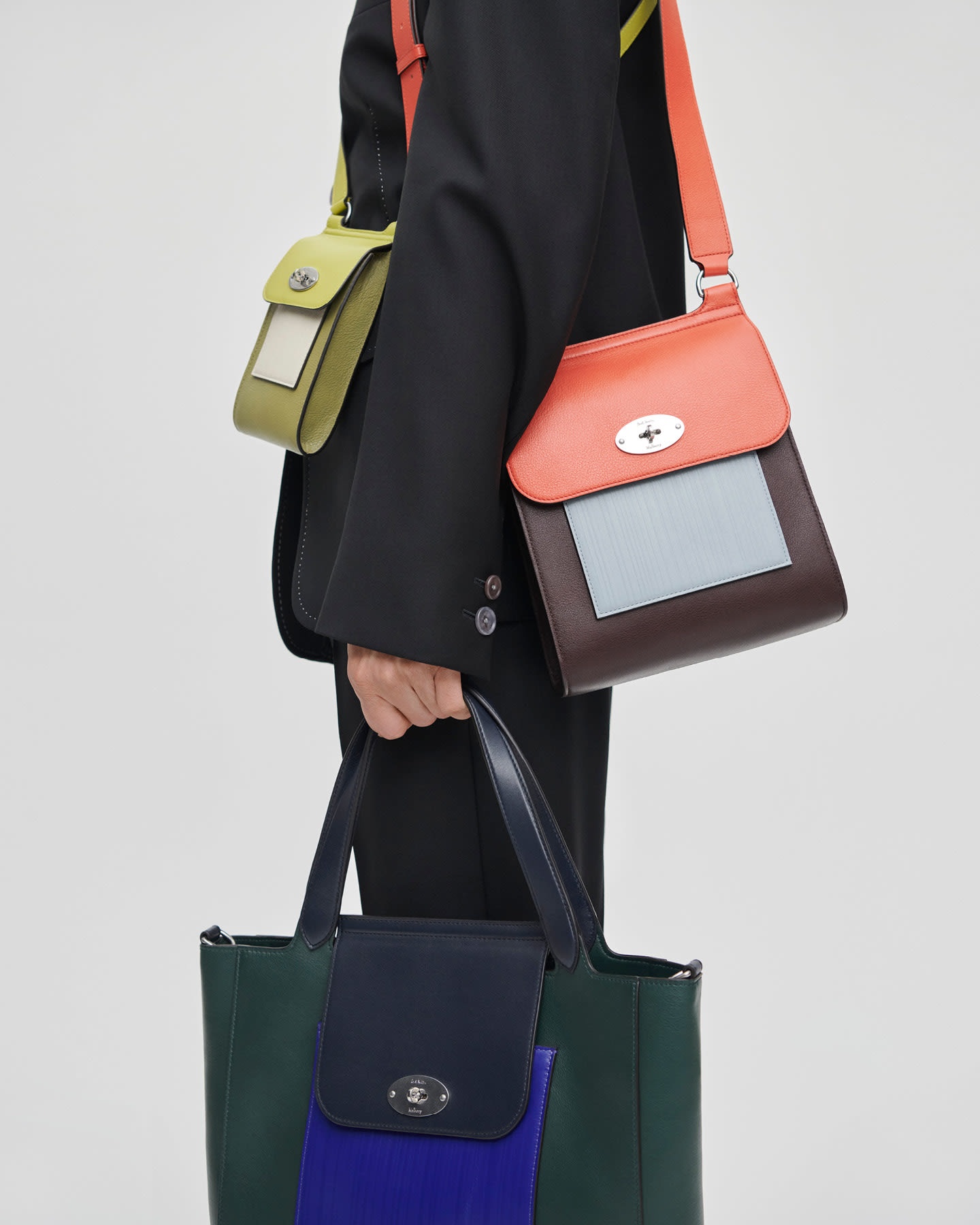 Mulberry x Paul Smith - Coral Orange Antony Bag - 10