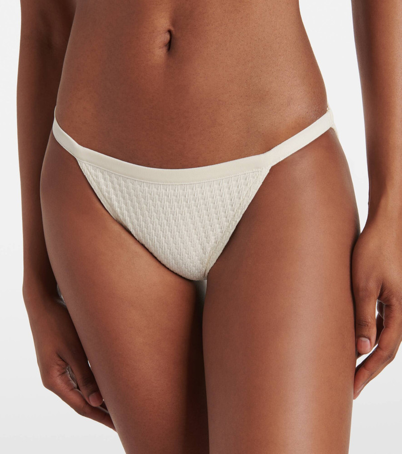 Look jacquard bikini bottoms 4