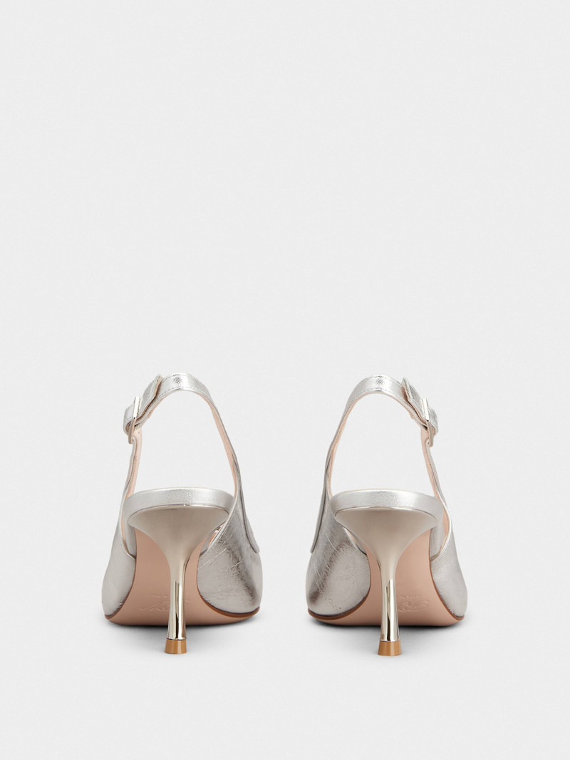 Roger Vivier Viv' in The City Slingback Pumps in leather outlook