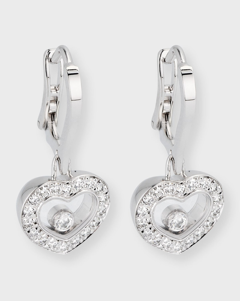Happy Diamonds Heart Drop Earrings 1