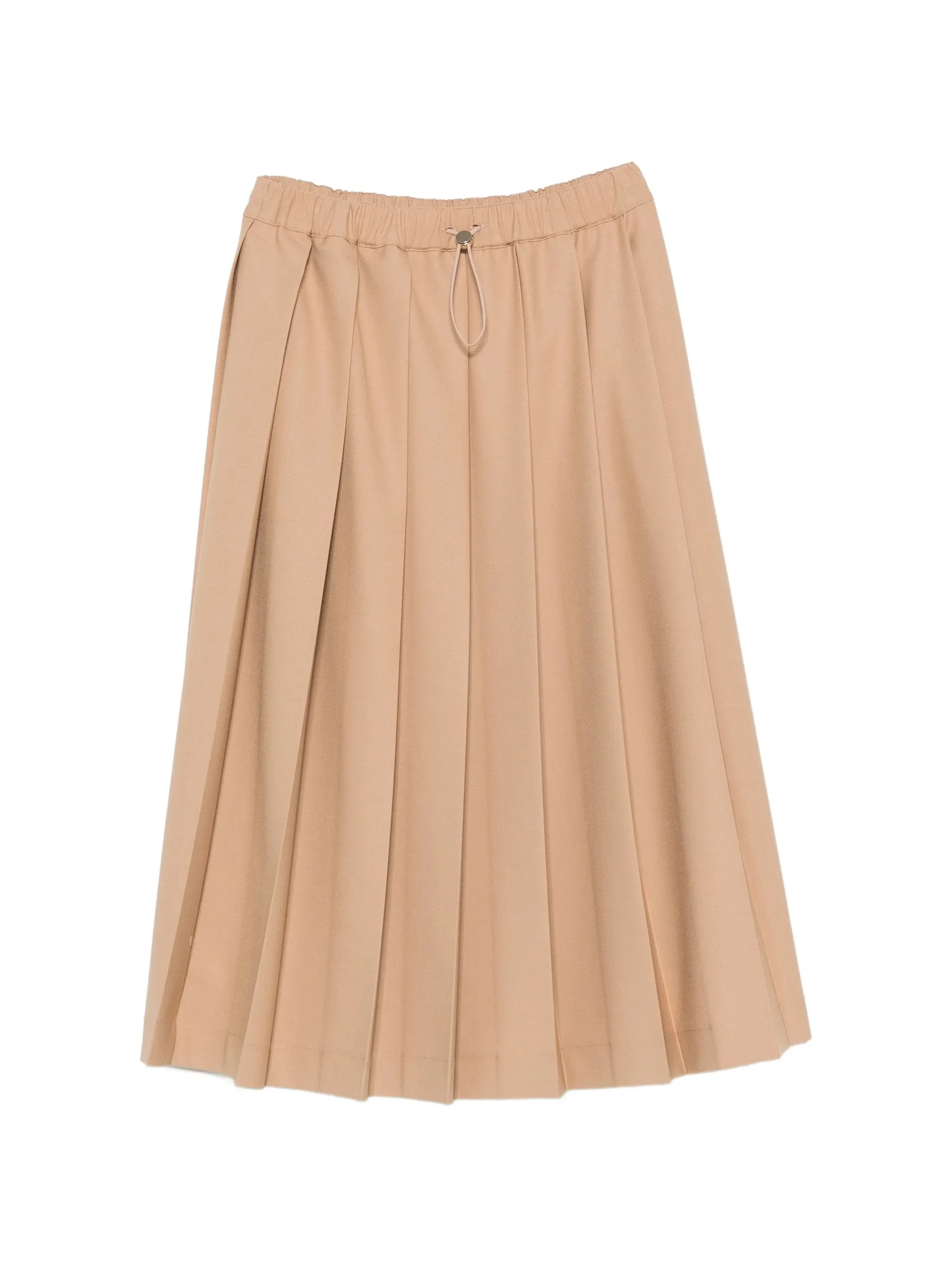 Fabiana Filippi Pleated Drawstring Midi Skirt - 1