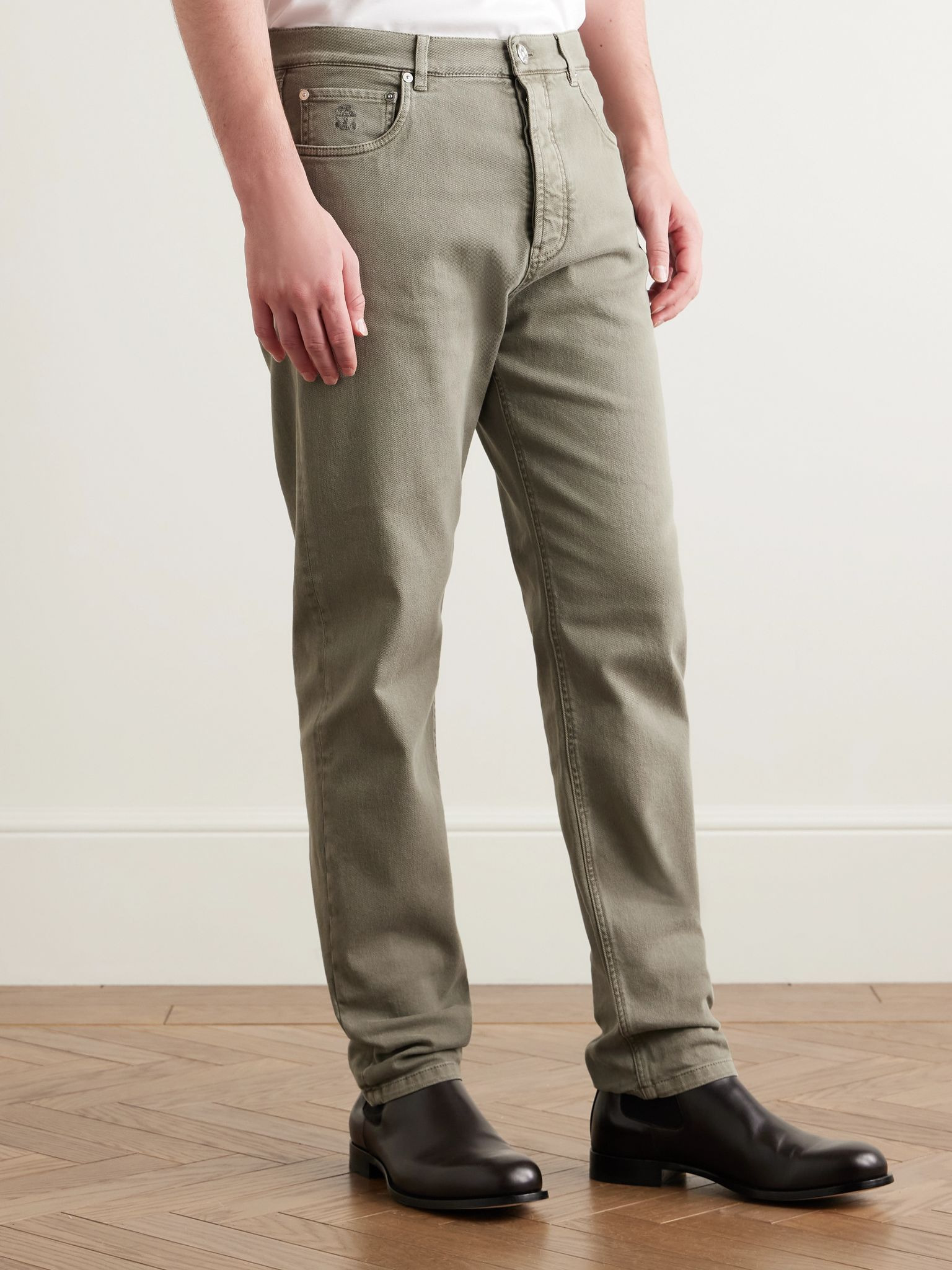 Slim-Fit Jeans Light gray - 3