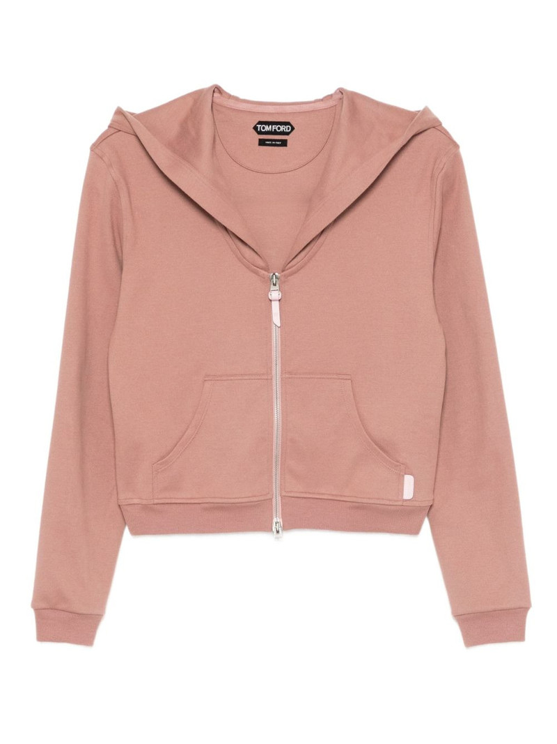 cotton zip hoodie 1