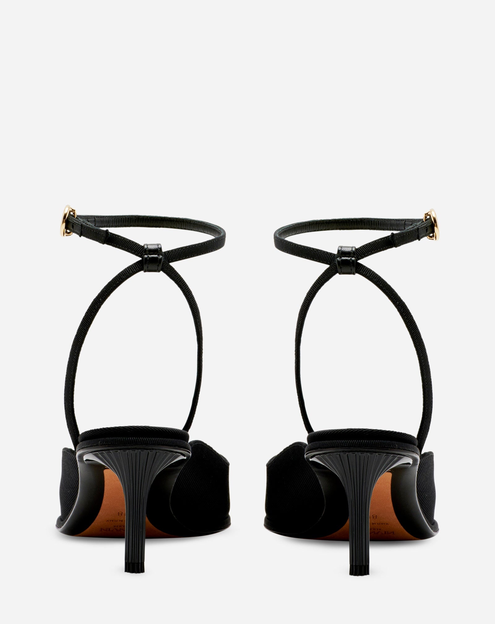 ARPÈGE GROSGRAIN SLING BACK MULE - 4