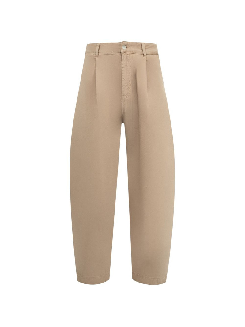 adjustable-tie tapered jeans 1