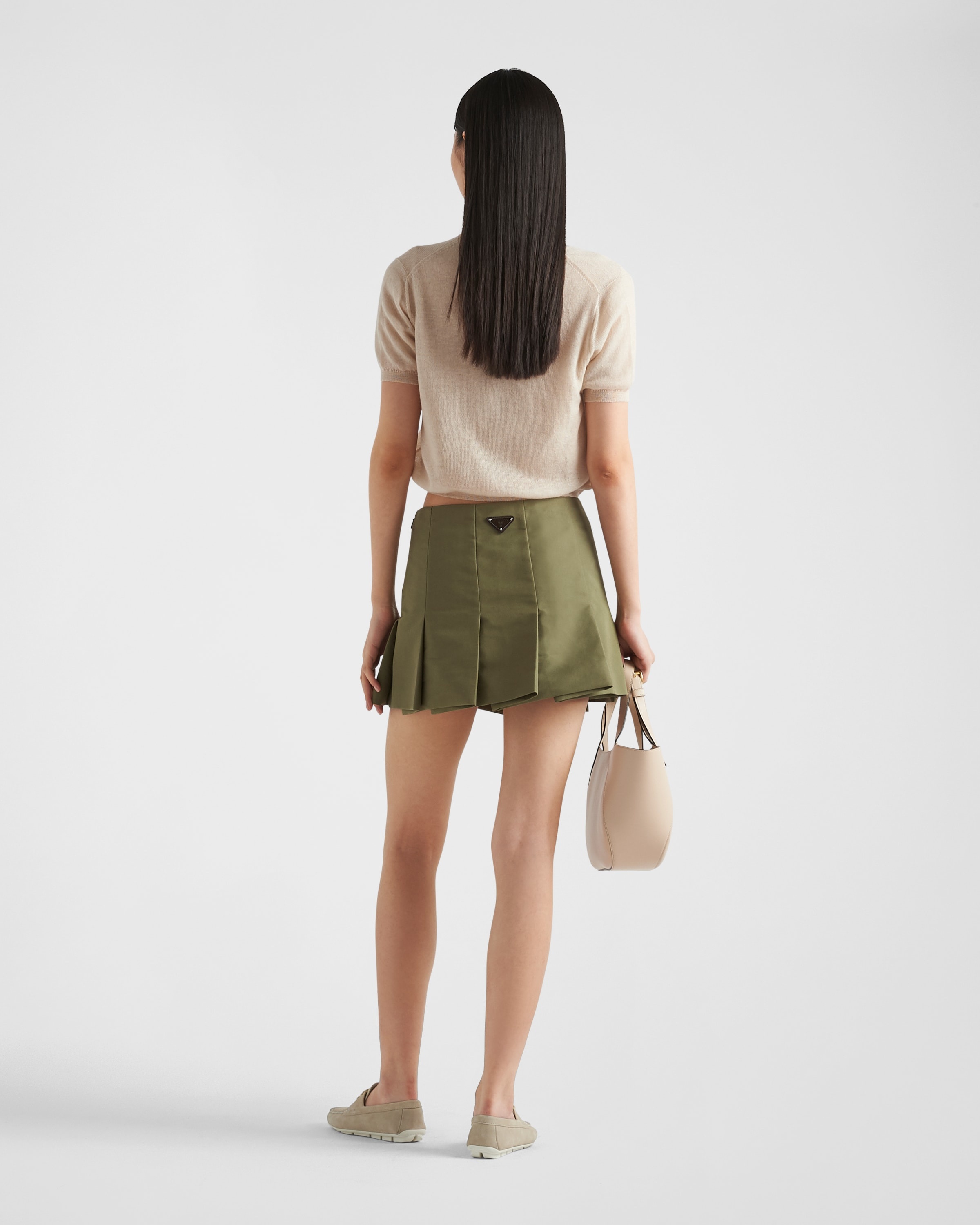 Short-sleeved cashmere cardigan - 5