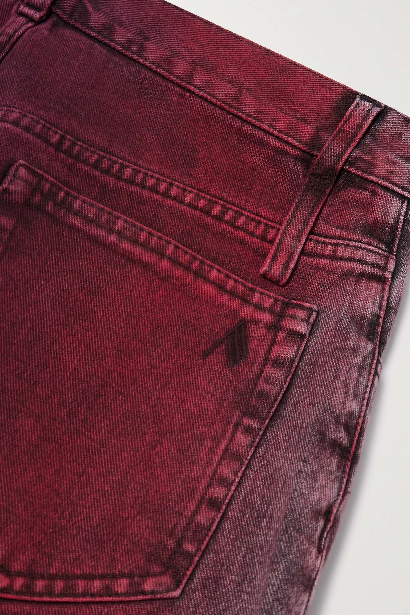 Ashton cutout mid-rise wide-leg jeans - 6