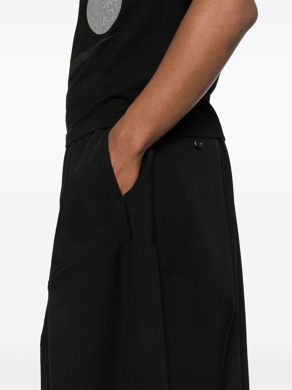 twill-weave shorts - 5