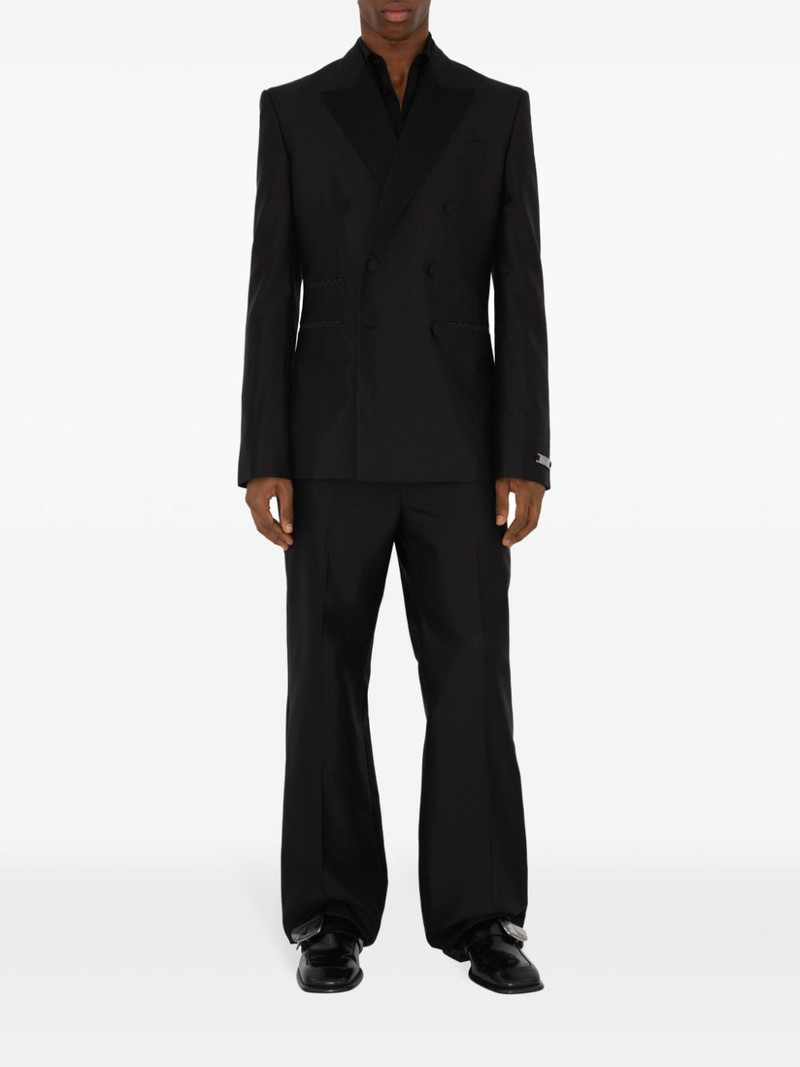 Burberry wool-blend blazer outlook