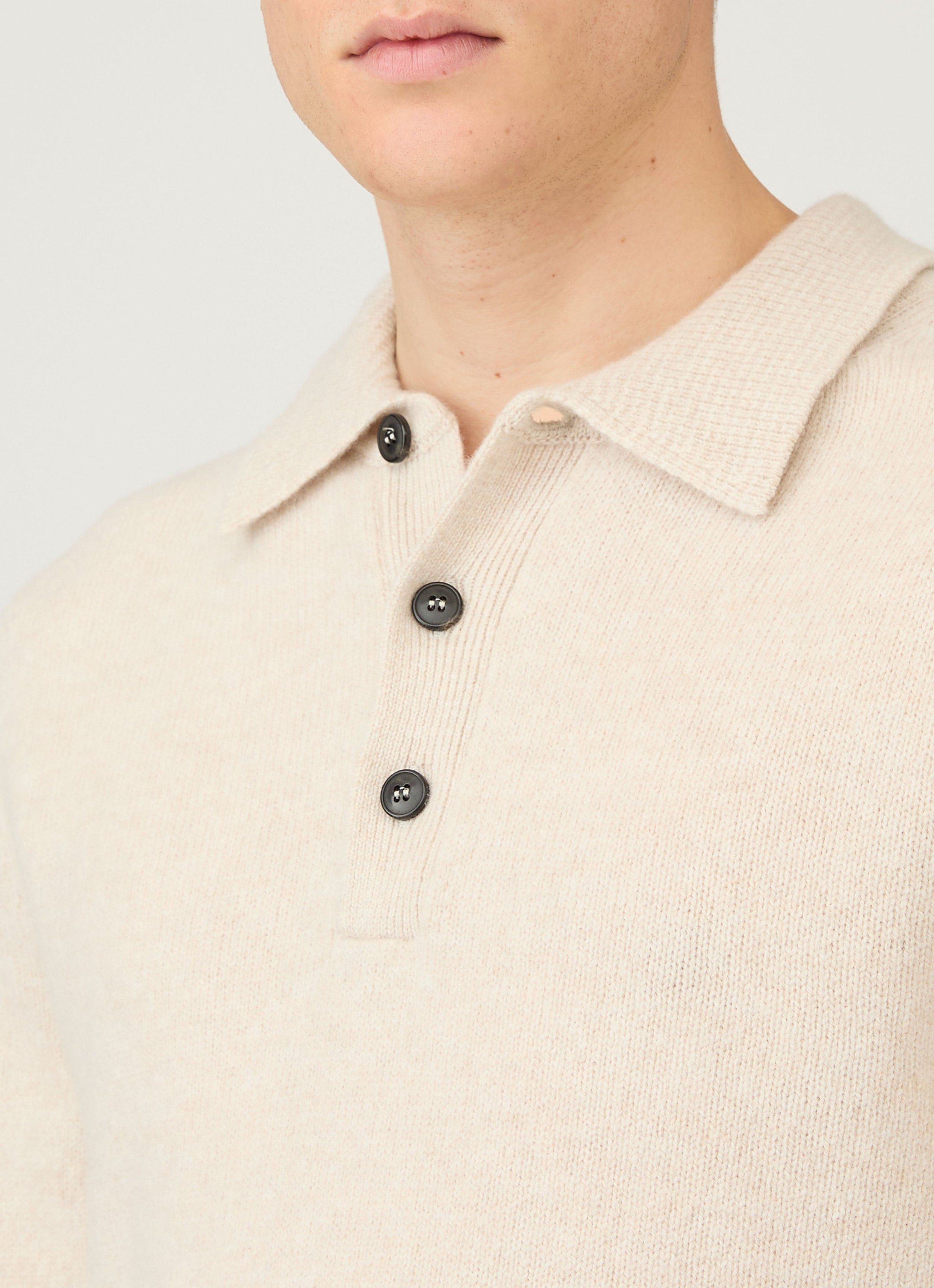 Lambswool Polo Shirt - 6