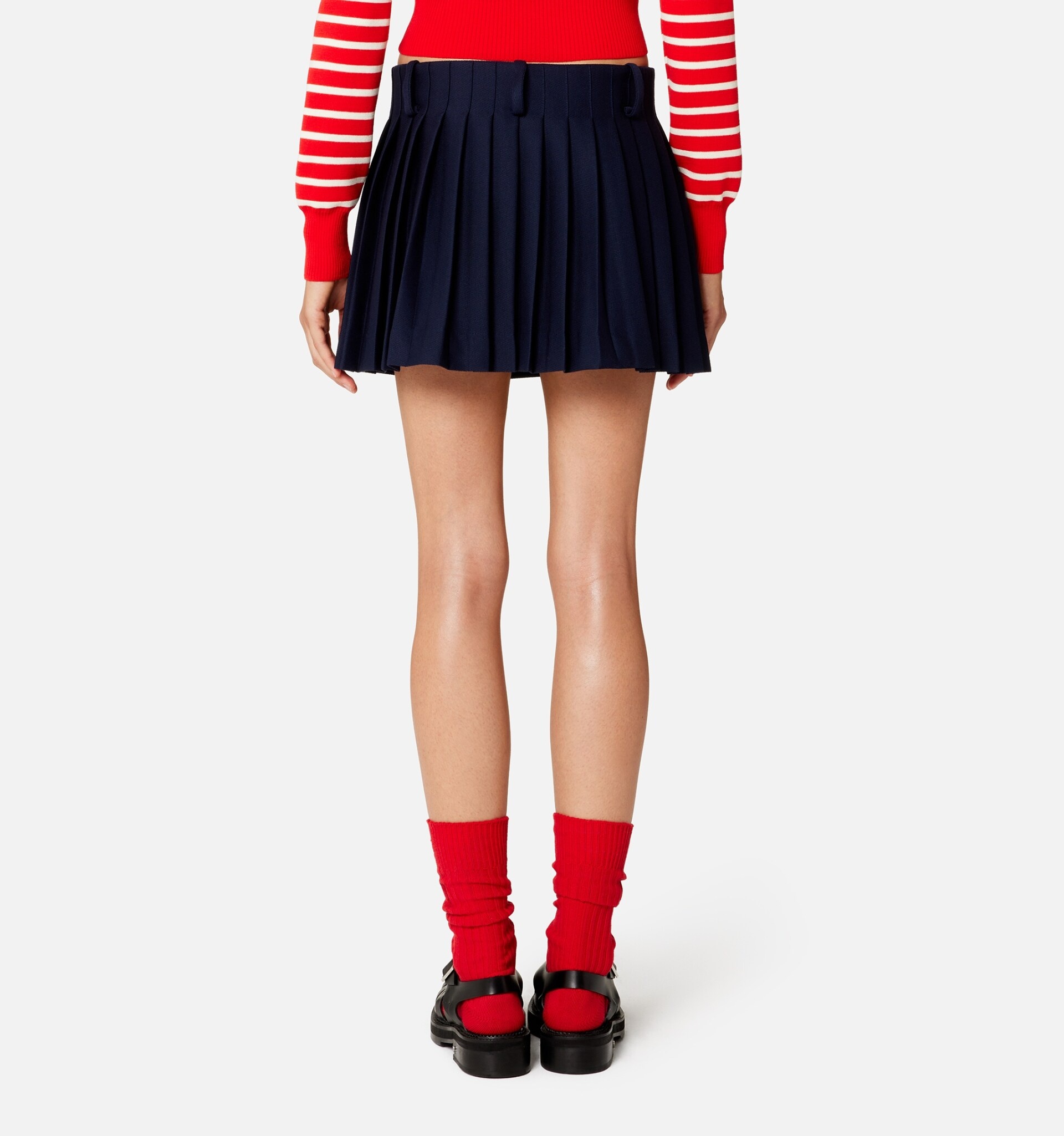 Buttoned Wrap Skirt - 6