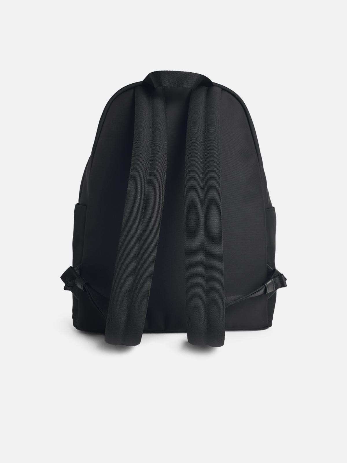'NEW PIERRICK' BLACK NYLON BACKPACK - 3